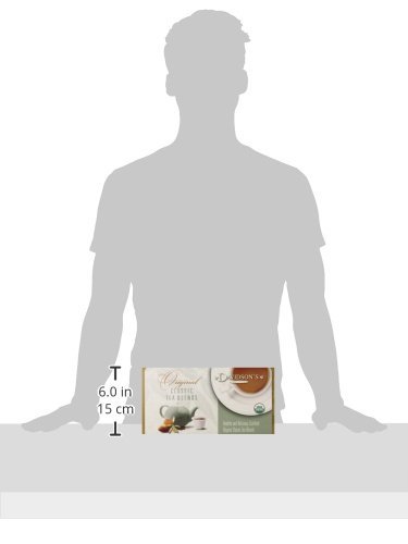 2 Davidson's Organics, Single Serve Decaffeinated Earl Grey, 100-count Individually Wrapped Tea Bags