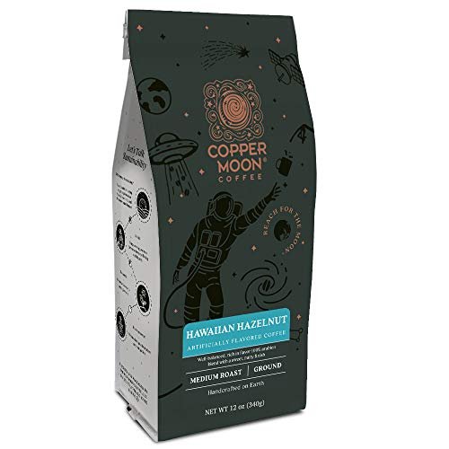 1 Copper Moon Coffee Hawaiian Hazelnut Medium Roast Ground - 12oz