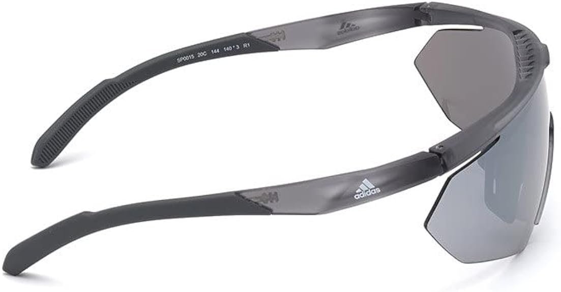 3 Sunglasses Adidas Sport SP 0015 20C Grey/Other/Smoke Mirror