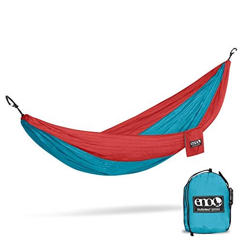 3 ENO, Eagles Nest Outfitters DoubleNest Lightweight Camping Hammock, 1 to 2 Person, Lavender/Violet