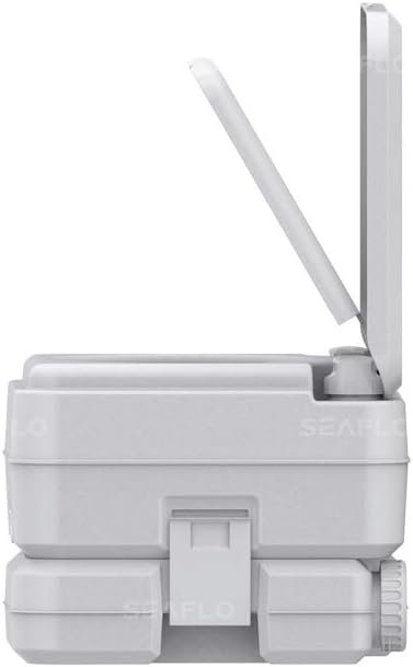 3 SEAFLO Portable Restroom for Recreational Vehicles, Watercraft, and Outdoor Adventures (2.6 Gallon)