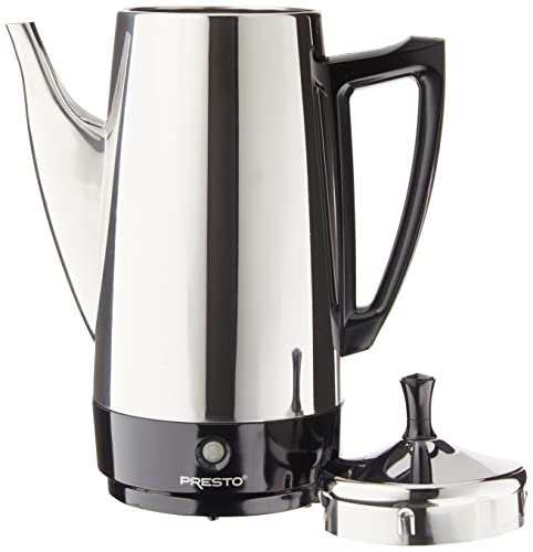 2 Stainless Steel Coffee Maker-12 Cup, manufactured by Presto with model number 02811.