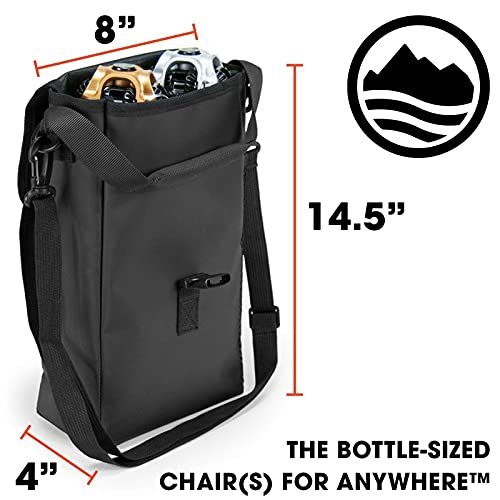 7 2 Chair Bag for Cliq Camping Chairs - Carry Bag for Cliq Folding Chairs and Beach Chairs (1 Bag)
