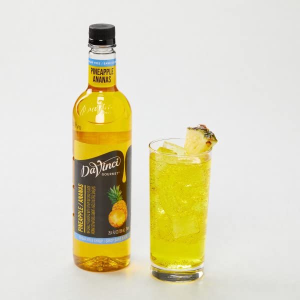 1 DaVinci Gourmet Pineapple Syrup, 25.4 Fl Oz (Pack of 1)