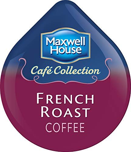 1 Tassimo Coffee Brewing Pods, Maxwell House French Roast (80 Count, 5 Packs of 16)