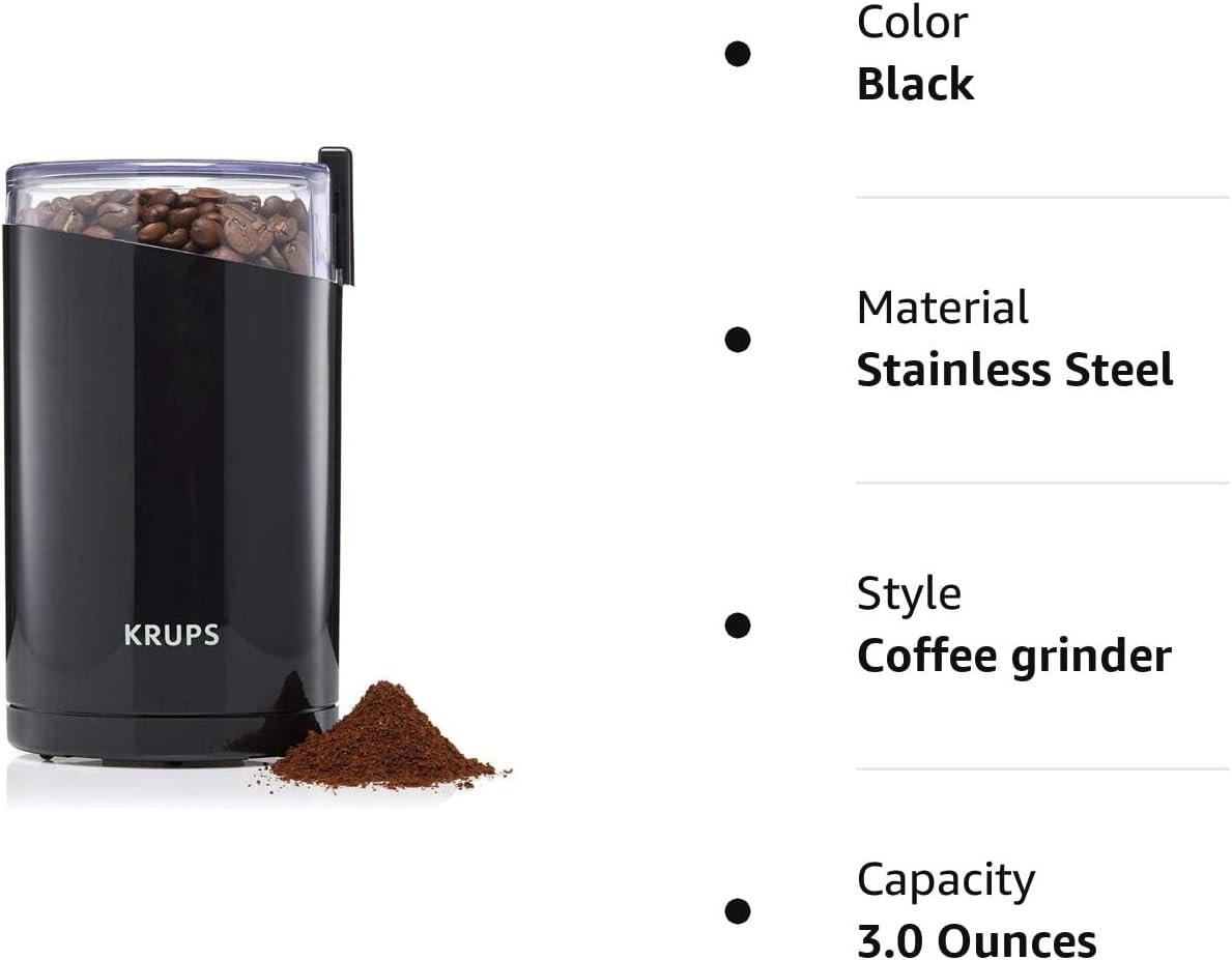 1 Krups F203 Blade Coffee Grinder