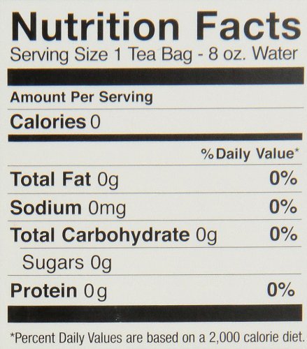 5 Davidson's Organics, Spiced Pear, 25-count Tea Bags, Pack of 6