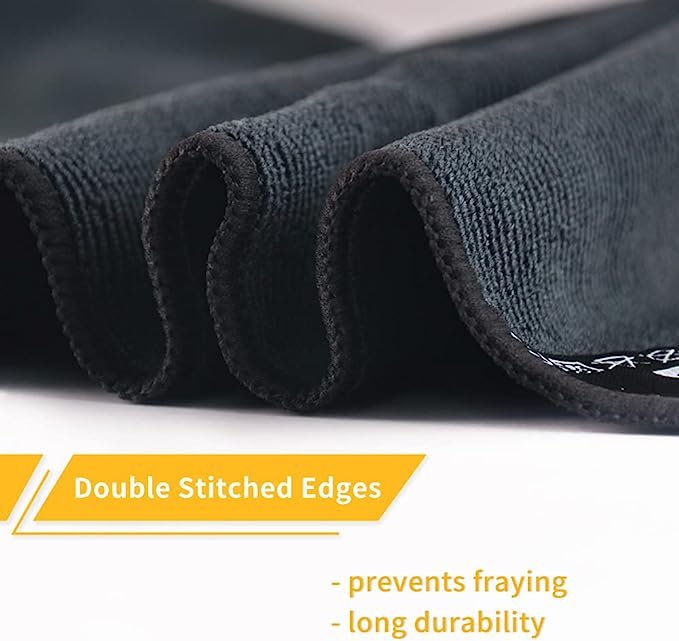1 CAFEMASY Barista Micro Cleaning Towels Pack - 4pcs Soft Absorbent Non-Abrasive Micro Cleaning Cloth for Cleaning Steam Wand, Coffee or Espresso Machine