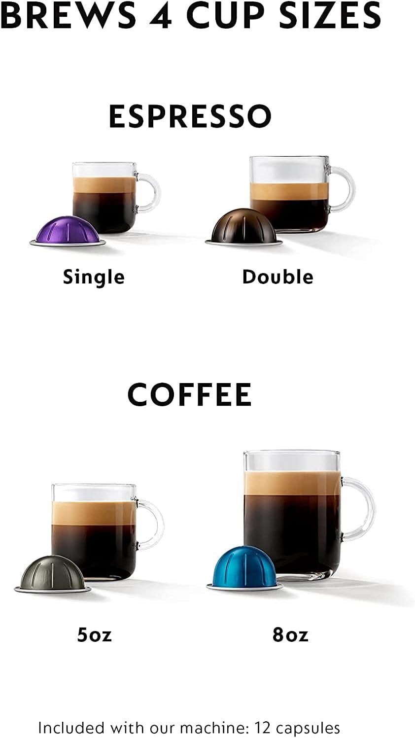 1 Breville Nespresso® Deluxe Coffee and Espresso Machine (Black)