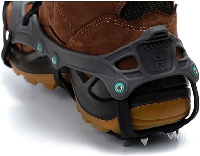 2 Hillsound FlexSteps Crampon, Lightweight Ice Cleat Traction for Snow & Light Trail Hiking