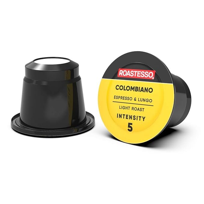 4 Roastesso - Colombian Espresso Capsules (10 Count, Pack of 4)