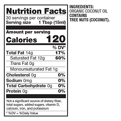 5 BetterBody Foods Organic, Naturally Refined Coconut Oil, 15.5 Fl Oz, All Purpose Oil for Cooking, Baking, Hair and Skin Care