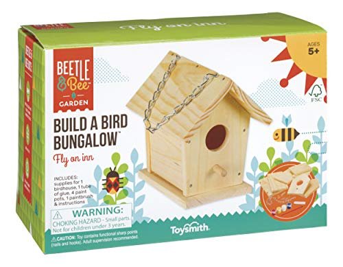 3 Toysmith Toysmith Build A Bird Bungalow (House) Craft Kit