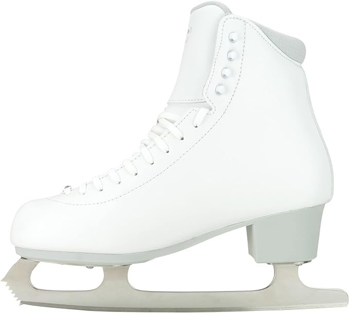 2 Riedell Skates - Crystal Adult Ice Skates - Competitive Figure Ice Skates with Stainless Steel Vesta Blade