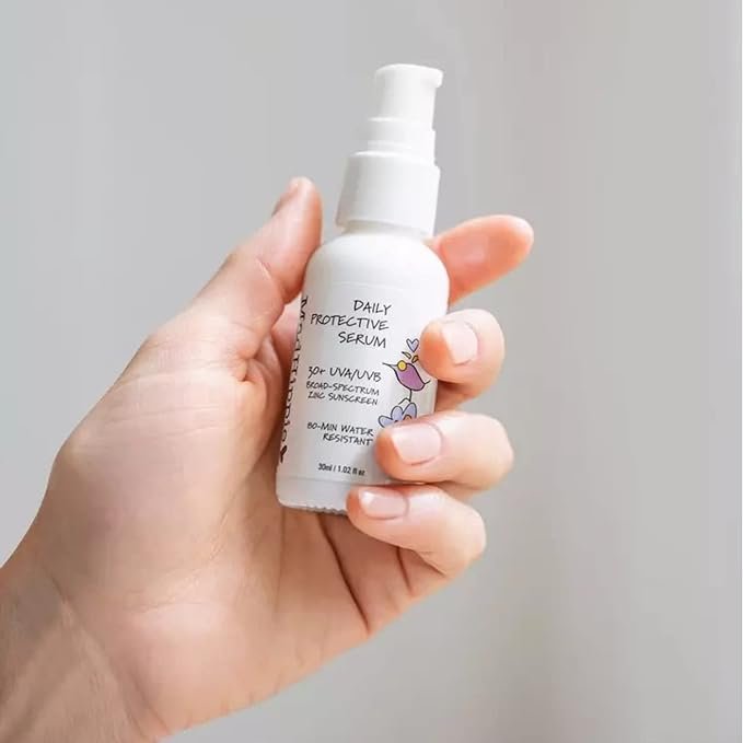 2 Protective Serum with SPF 30: Mineral Sunscreen for Facial Care, Safe for the Environment, 30ml, Single Pack