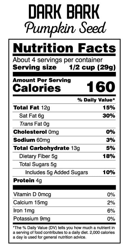 3 Taza Chocolate Organic Stone Ground 80% Dark Bark Snacking Thins, Pumpkin Seed, 4.2 Ounce (Pack of 4)