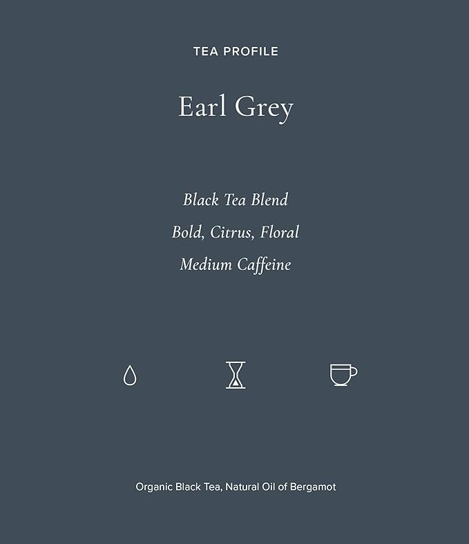 3 Art of Tea | Earl Grey 3oz | Artisan Loose Leaf Tea Tin