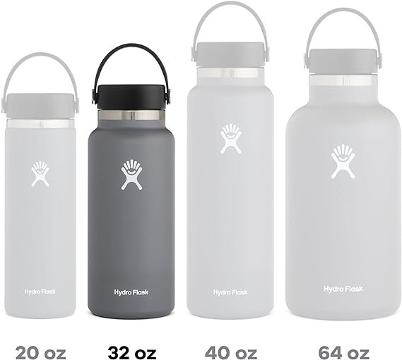 1 Hydro Flask Wide Mouth Bottle with Flex Cap