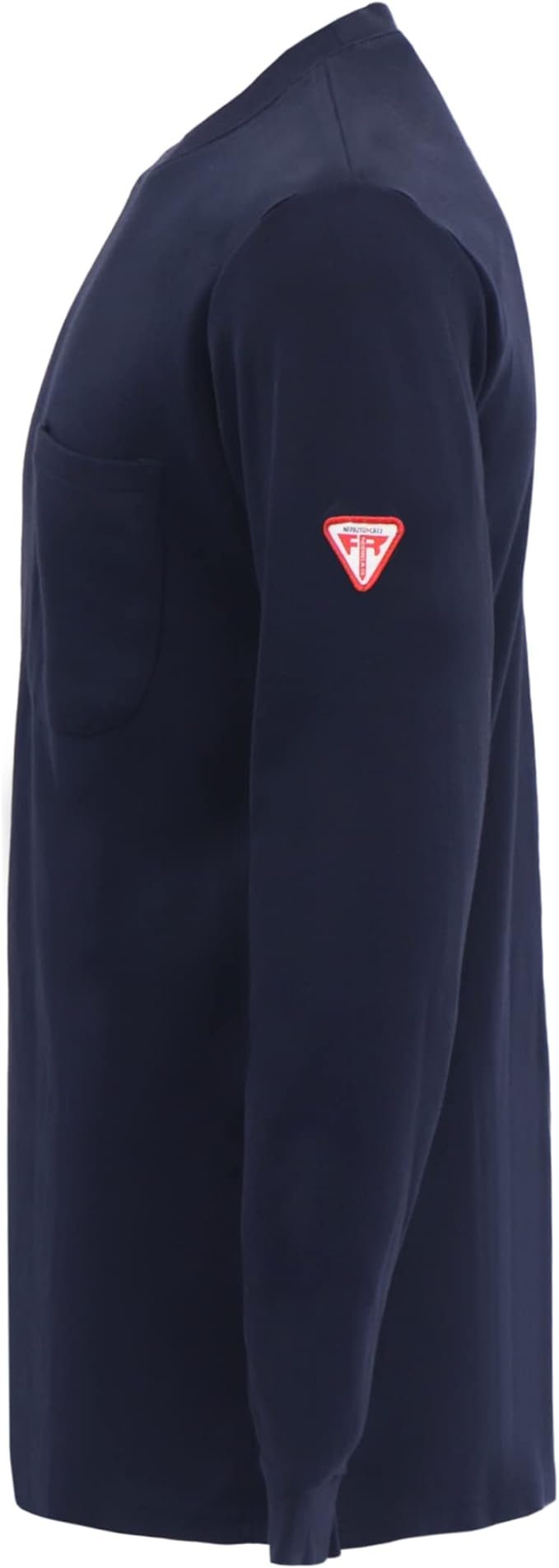 1 TICOMELA FR Shirts for Men Flame Resistant Shirt NFPA2112/CAT2 7oz Fire Retardant Men's Long Sleeve Henley Shirts