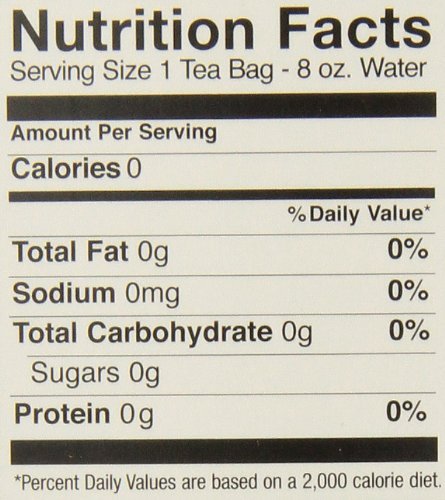 5 Davidson's Organics, Mandarin Chai w/Anise, 25-count Tea Bags, Pack of 6