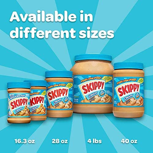 1 Skippy Peanut Butter, Creamy, 28 oz