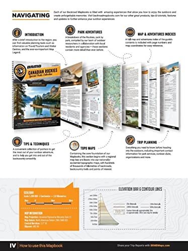 1 Backroad Mapbooks: Canadian Rockies - 4th Edition