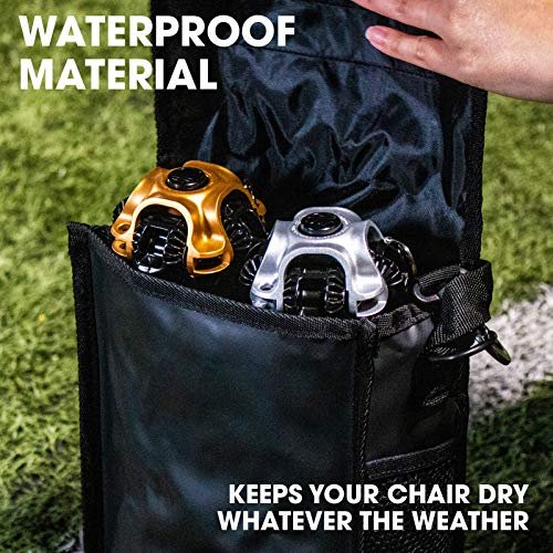 3 2 Chair Bag for Cliq Camping Chairs - Carry Bag for Cliq Folding Chairs and Beach Chairs (1 Bag)