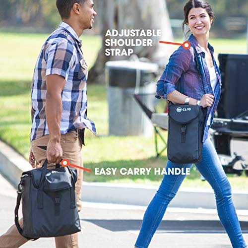 4 2 Chair Bag for Cliq Camping Chairs - Carry Bag for Cliq Folding Chairs and Beach Chairs (1 Bag)