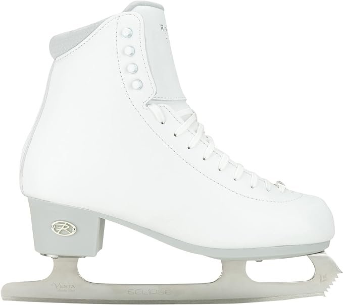 1 Riedell Skates - Crystal Adult Ice Skates - Competitive Figure Ice Skates with Stainless Steel Vesta Blade
