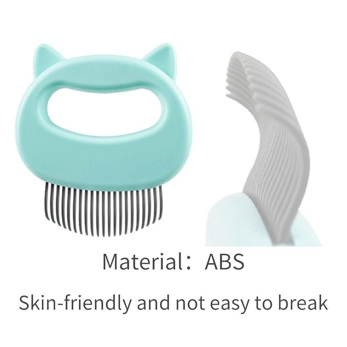 2 3 Pack Pet Massaging Shell Comb Dogs Cats Grooming Shedding Cleaning Brush Hair Removal Shedding Cleaning Comb for Removing Matted Fur Knots Tangles