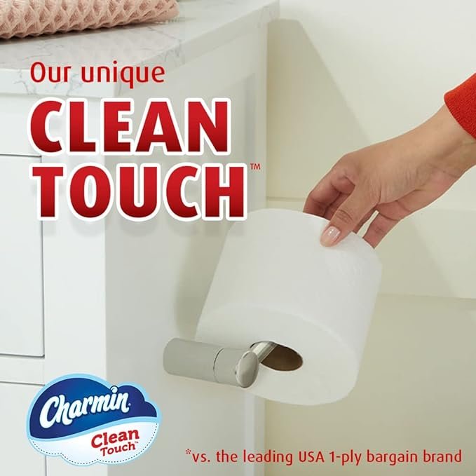 2 Soft Care Extra Durable Hygienic Tissue, 24 Large Bulk Rolls = 123 Standard Rolls