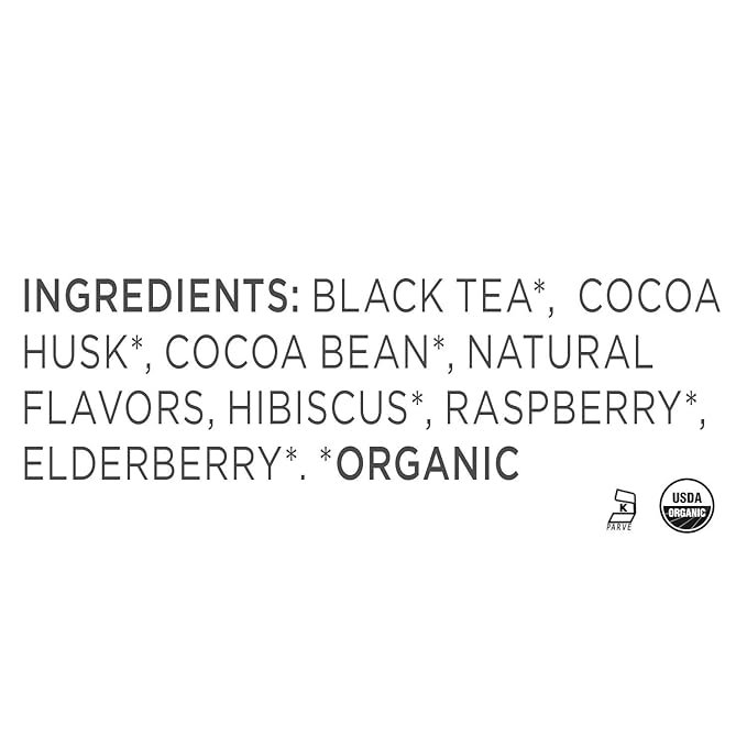 1 Tea Forte Loose Tea Canister Black Tea, Raspberry Ganache