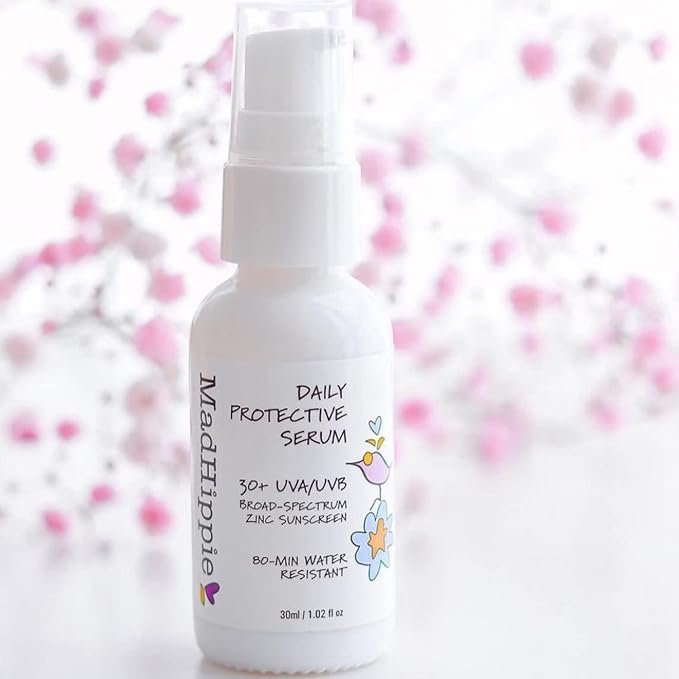 1 Protective Serum with SPF 30: Mineral Sunscreen for Facial Care, Safe for the Environment, 30ml, Single Pack