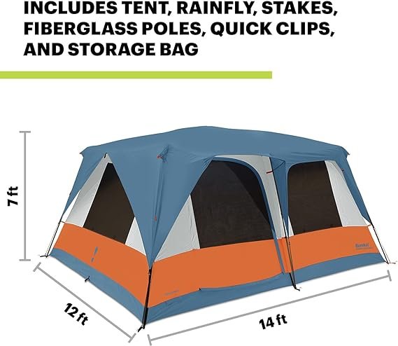 1 Eureka! Copper Canyon LX, 3 Season, Family and Car Camping Tent (4, 6, 8 or 12 Person)