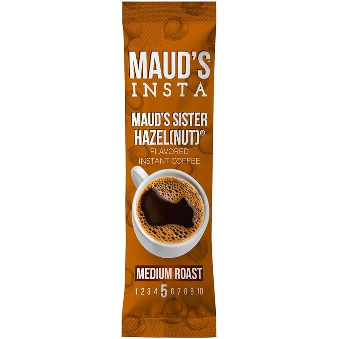 4 Sweet Hazelnut Coffee (Sister Hazelnut), 26ct. Solar Energy Produced Hazelnut Flavored Instant Coffee Stick Packs, 100% Arabica Flavored Coffee California Roasted, Hot or Iced Coffee

Renamed Product: Solar Burst Hazelnut Delight Coffee, 26ct. Instant Coffee Sticks