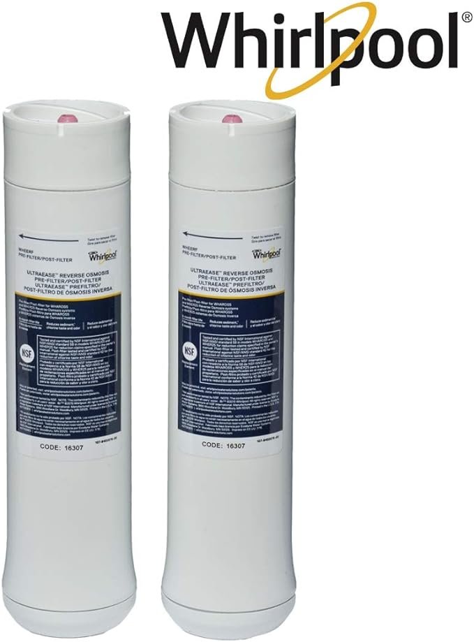 4 Whirlpool WHER25 RO Filtration System