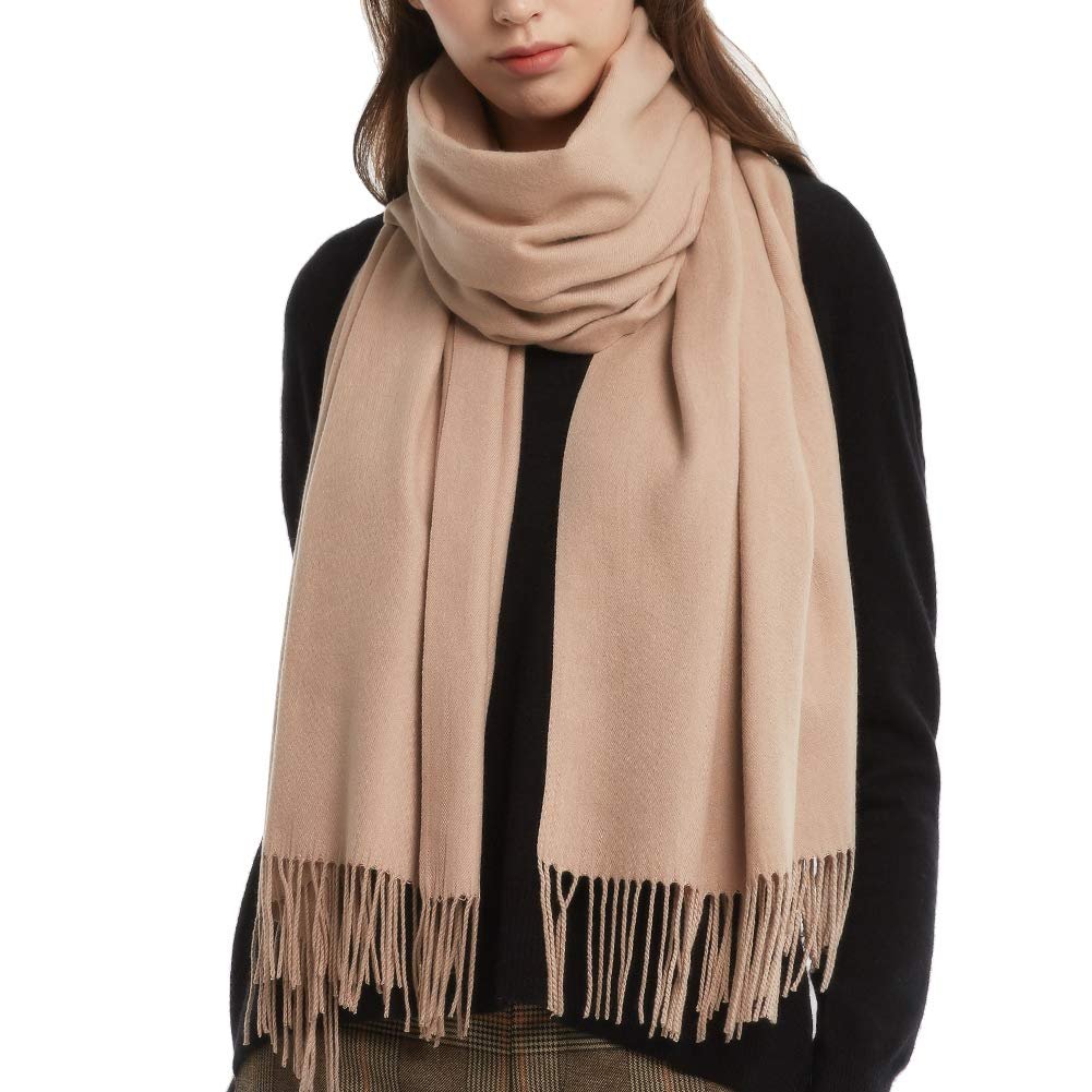 1 Womens Winter Scarf Cashmere Feel Pashmina Shawl Wraps Soft Warm Blanket Scarves for Women