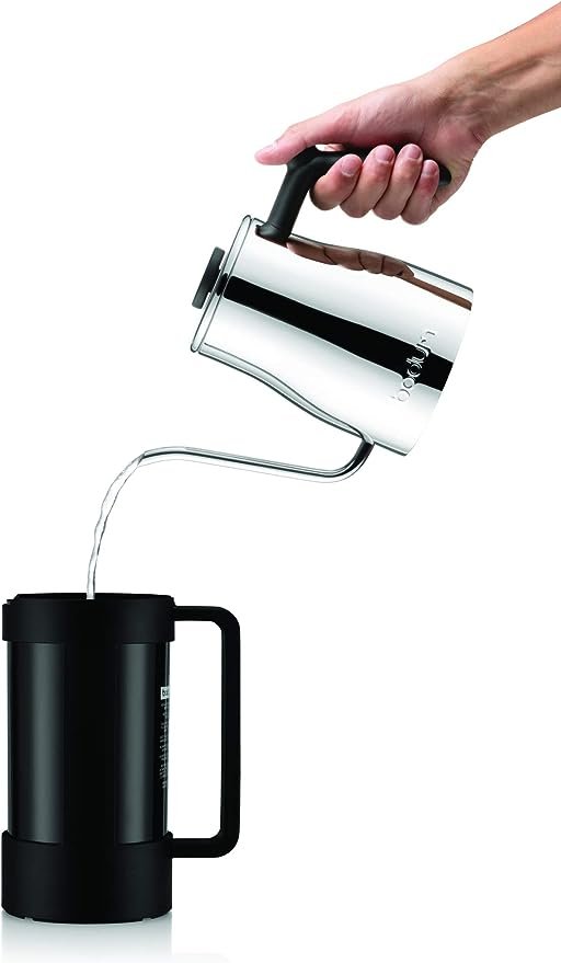 1 Bodum Bean Sustainable French Press Coffee Maker, 34 Ounce, Black