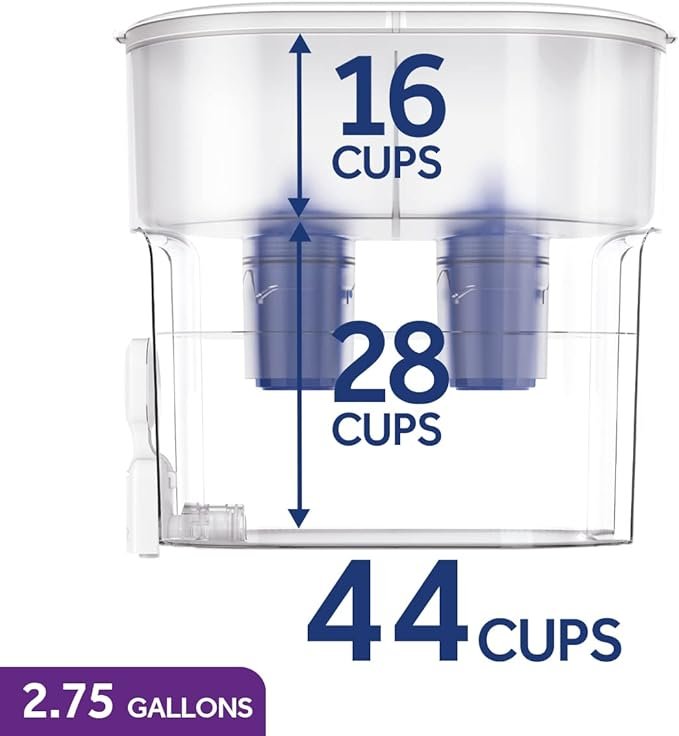 3 White PUR 44-Cup Water Purifier