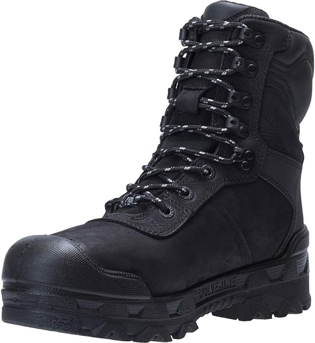 2 Wolverine Mens Carbonmax Toe Eh Pr Wp 8 Inch Boot