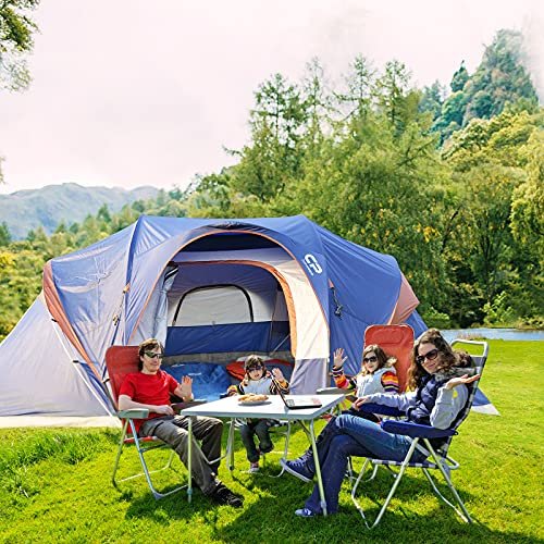 6 CAMPROS Tent 9-10 Person Camping Tents