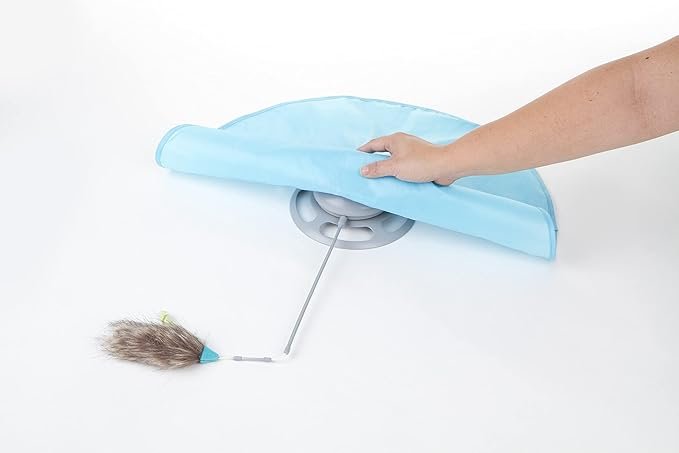 1 SmartyKat Hot Pursuit Electronic Concealed Motion Cat Toy, Battery Powered - Blue, One Size