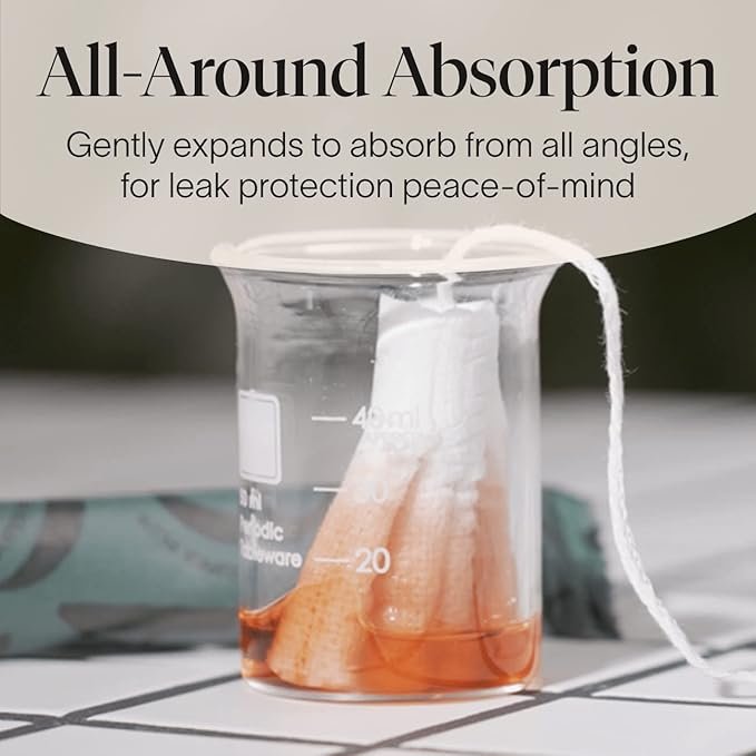 3 Cora Organic Applicator Tampons | Super Absorbency | 100% Organic Cotton, Unscented, BPA-Free Compact Applicator | Leak Protection, Easy Insertion | Packaging May Vary | 36 Total