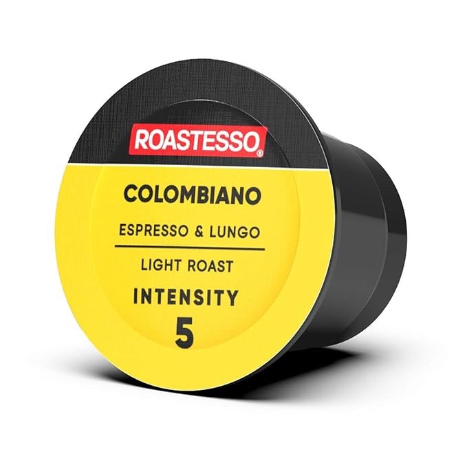 5 Roastesso - Colombian Espresso Capsules (10 Count, Pack of 4)