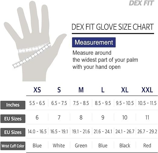 4 Orange L (9) 1 Pair DEX FIT Thorn-Proof Gardening Gloves