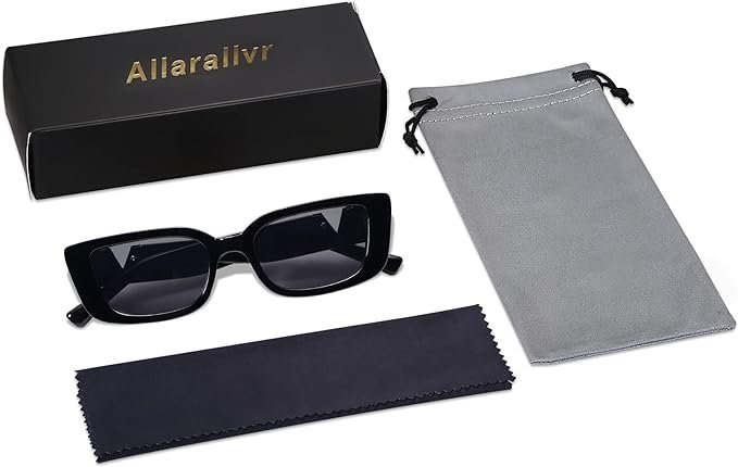 2 AR82037 Retro Square Sunglasses