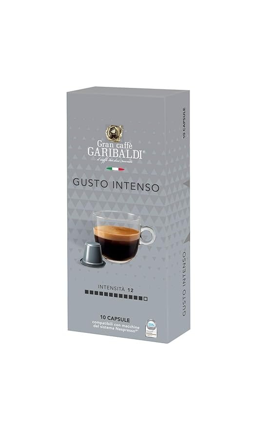 1 Garibaldi Gourmet Espresso Nespresso* Compatible Pods (Bold Flavor, 60 Pack)