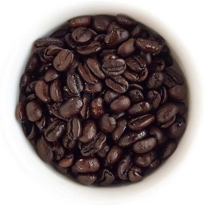 1 Fresh Roasted Coffee, Fair Trade Organic Black Knight, 2 lb (32 oz), Dark Roast, Kosher, Whole Bean