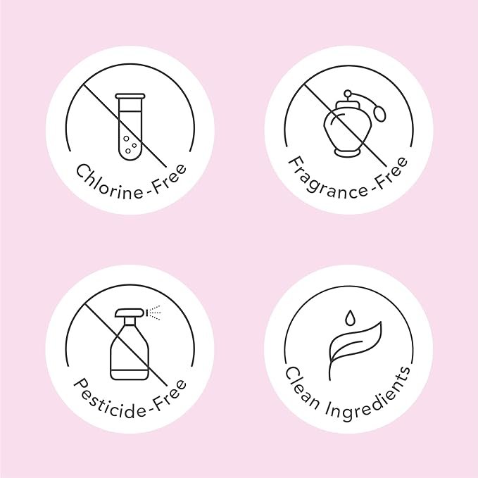 3 Organic Cotton Tampons - Regular & Super Absorbency, Plastic Applicator, Ultra Thin with Leak Locker Technology (64 Count, Bundle)