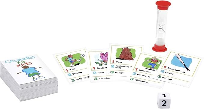 1 Pressman Charades for Kids - The 'No Reading Required' Family Game, 5"